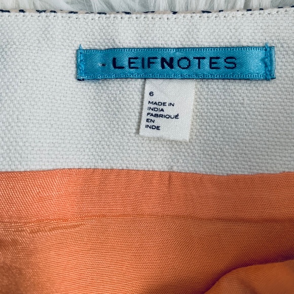 Leif Notes Anthropologie Brimming Borders Multi-Pattern Aline Skirt - Picture 6 of 10